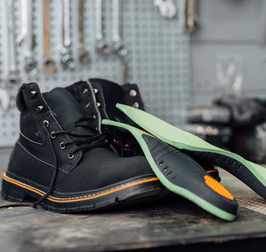 werkschoenen en zooltjes