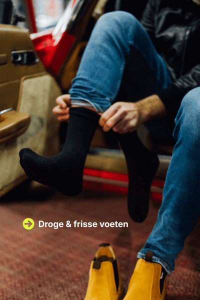 Chaussettes de travail Premium – Blanc (lot de 3)