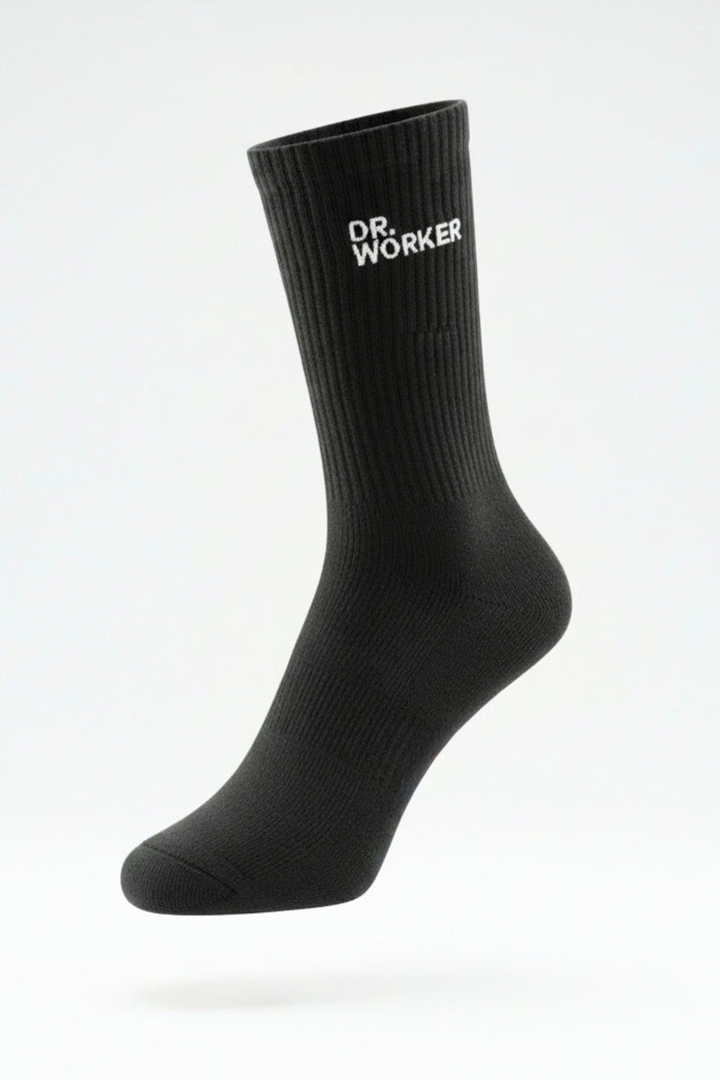 Chaussettes de travail Premium – Blanc (lot de 3)